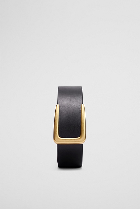 Leather Mid Belt