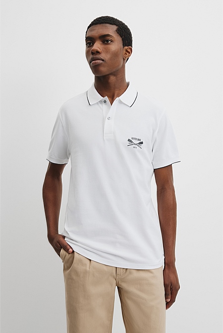 Australian Cotton Crewwear Pique Polo