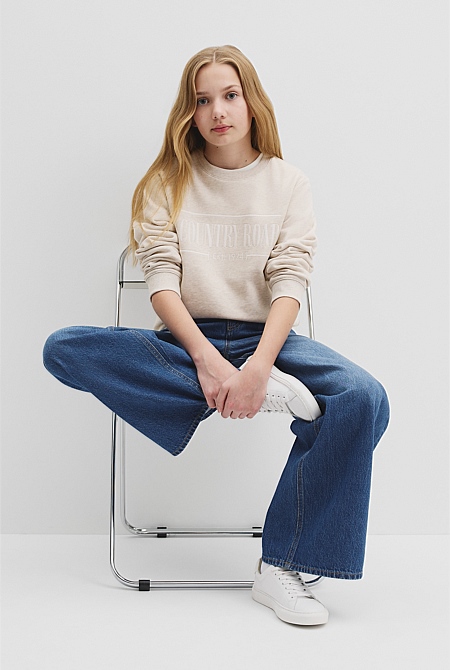 Teen Verified Australian Cotton Heritage Sweat