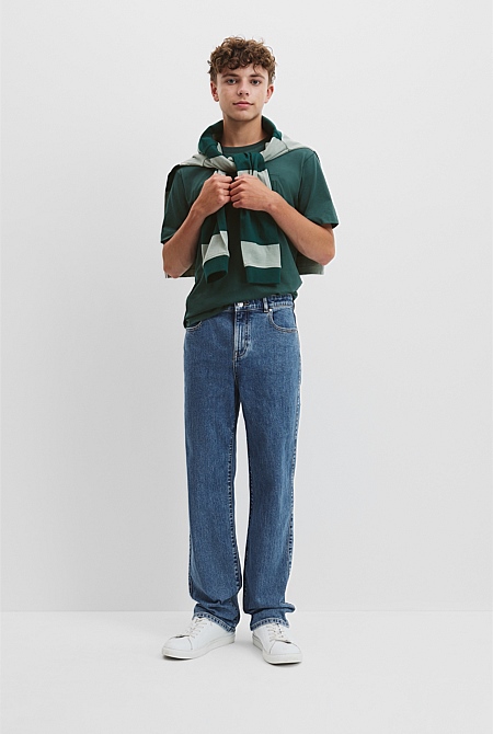 Teen Straight Denim Jean