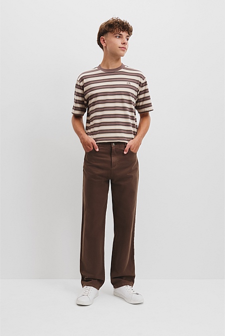 Teen Australian Cotton Blend Garment Dyed Jean