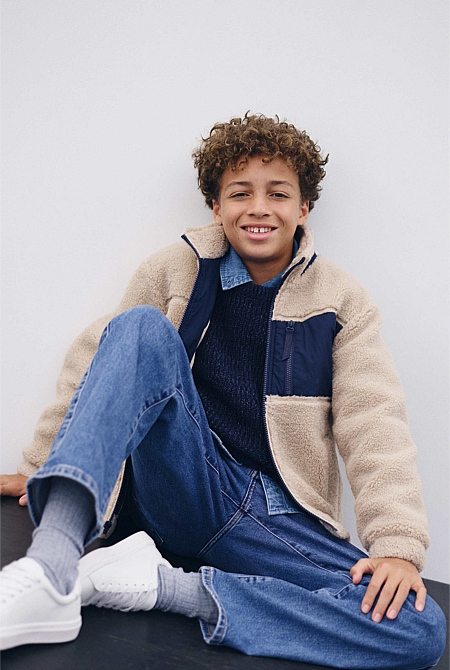 Teen Sherpa Jacket