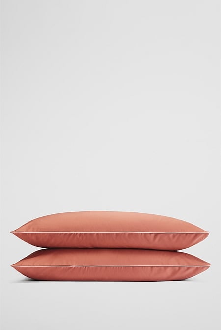 Dita Organically Grown Cotton Standard Pillowcase Pair