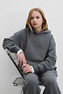 Teen Sherpa Half Zip Sweat