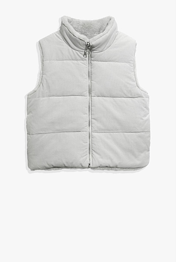 Reversible Faux Fur Vest