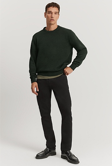 Australian Cotton Crew Knit