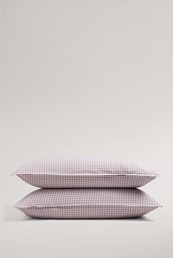 Noni Gingham Standard Pillowcase Pair