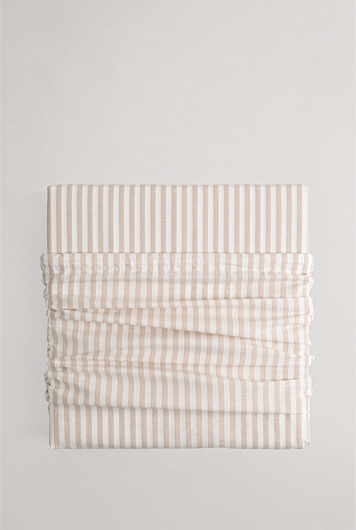 Brae Australian Cotton Stripe Super King Quilt Cover