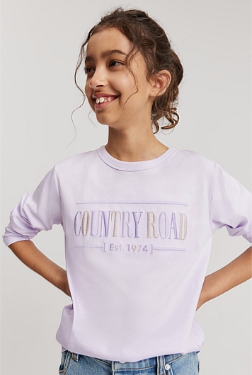 Australian Cotton Long Sleeve Heritage T-Shirt