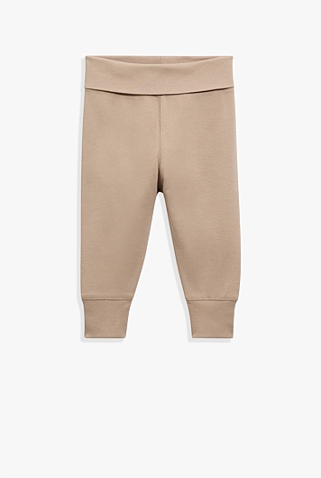 Organically Grown Cotton Fold-Over Soft Pant