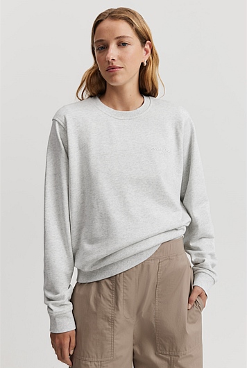 Australian Cotton Relaxed Fit Sweat