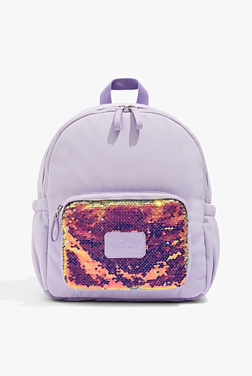 Recycled Nylon Sequin Backpack