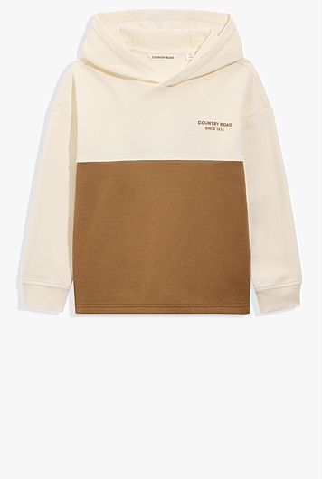 Organically Grown Cotton Logo Hood T-Shirt