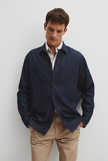 Relaxed Fit Denim Shirt