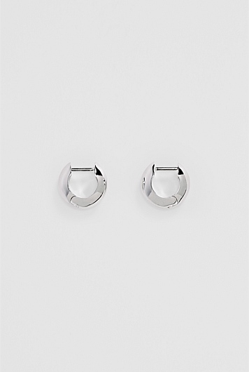 Jada Round Hoop Earring