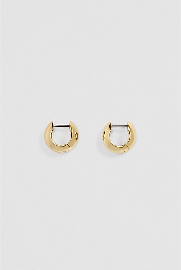 Jada Round Hoop Earring