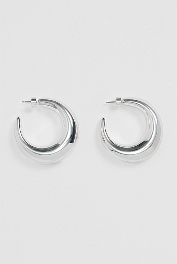 Extra Large Lunar Hoop Earring