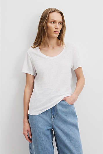 Linen Jersey T-Shirt