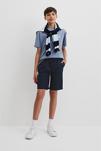Teen Cotton Linen Short