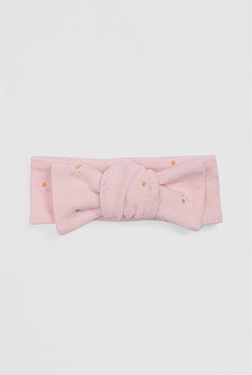 Organically Grown Cotton Rib Headband