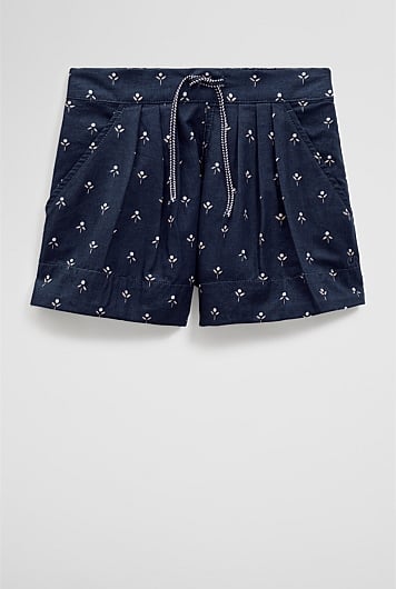 Berry Linen Short