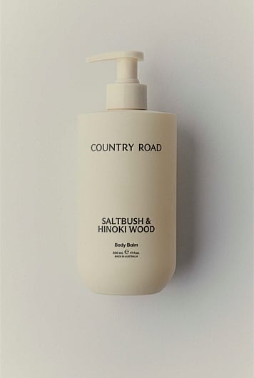 Australian Made Saltbush & Hinoki Wood Body Balm 500mL