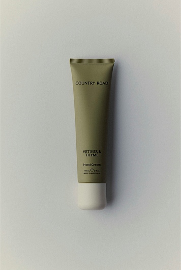 Australian Made Vetiver & Thyme Hand Cream 60mL