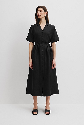 Midi Shirt Dress