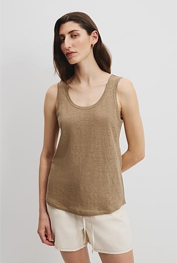 Linen Jersey Tank