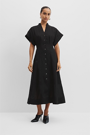 A-Line Midi Dress