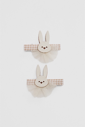 Bunny Clip Pack of 2