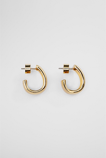 Large Wide Hoop Earring