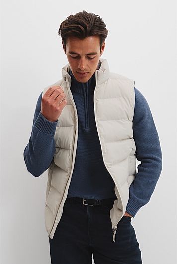 Recycled Polyester Puffer Vest