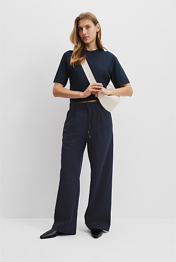 Organically Grown Cotton Pull-On Cotton Pant