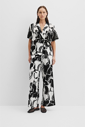 Print Cotton Pant