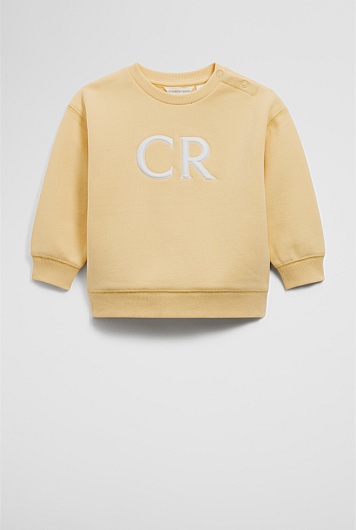 Australian Cotton Oversized CR Logo Sweat