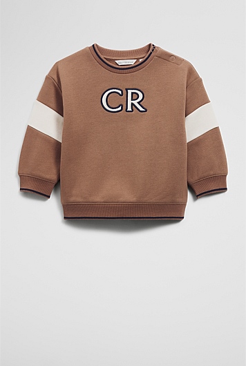 Oversized CR Panelled Sweat