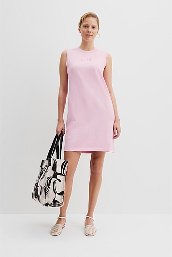 Australian Cotton Logo Tank Dress