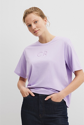 Australian Cotton CR Logo T-Shirt