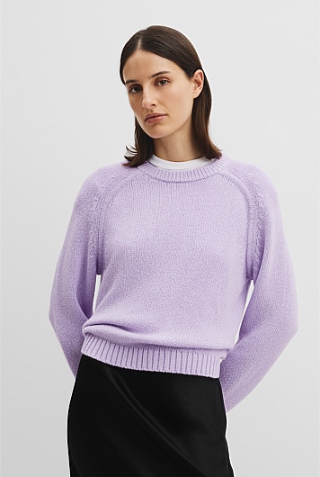 Cashmere Wool Crew Knit