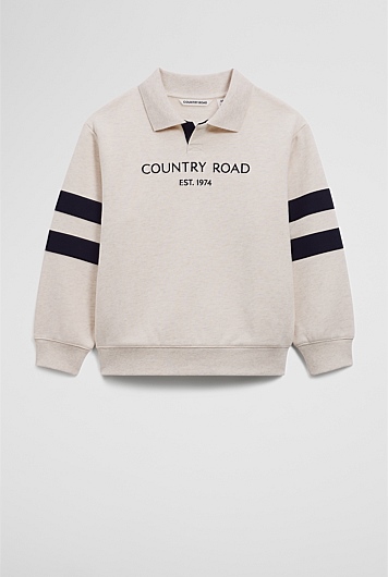 Organically Grown Cotton Collared Sweat
