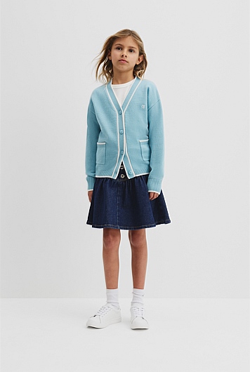 Pocket Varsity Cardigan