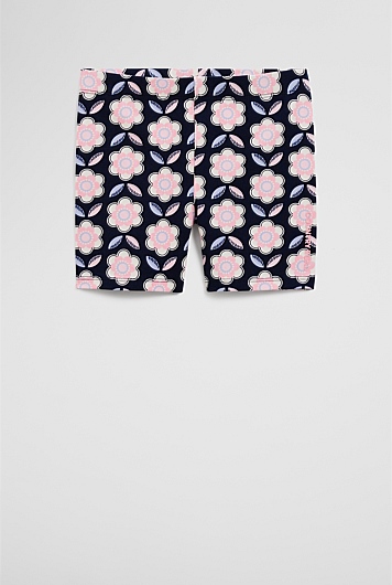 Organically Grown Cotton Blend Bike Short