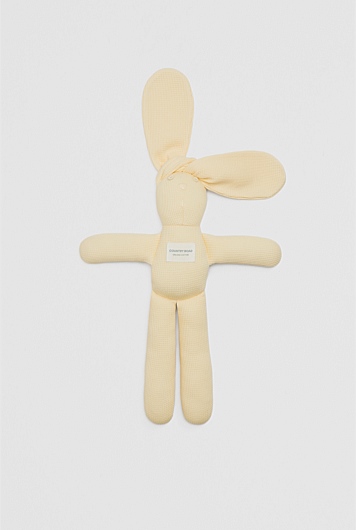 Organically Grown Cotton Waffle Bunny
