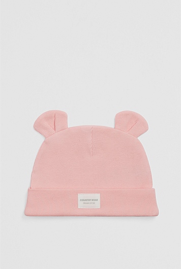 Organically Grown Cotton Rib Beanie