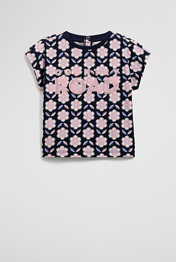 Sequin Logo T-Shirt