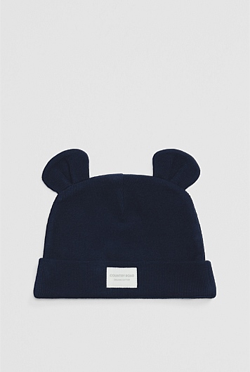 Organically Grown Cotton Rib Beanie