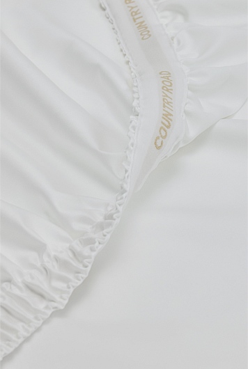 Heron Organically Grown Cotton King Fitted Sheet