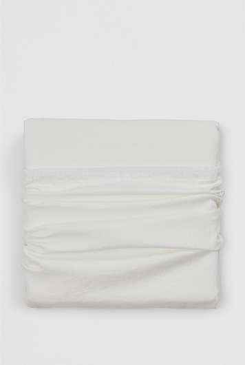 Skye Organically Grown Linen Super King Quilt Cover