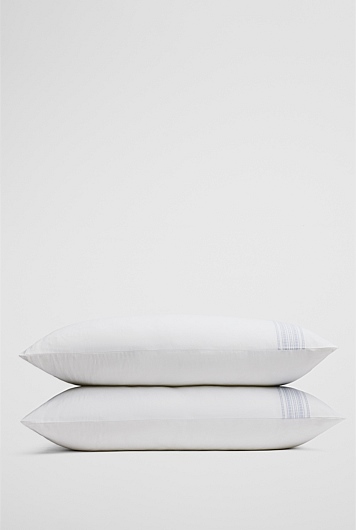 Plume Organically Grown Linen Cotton King Pillowcase Pair